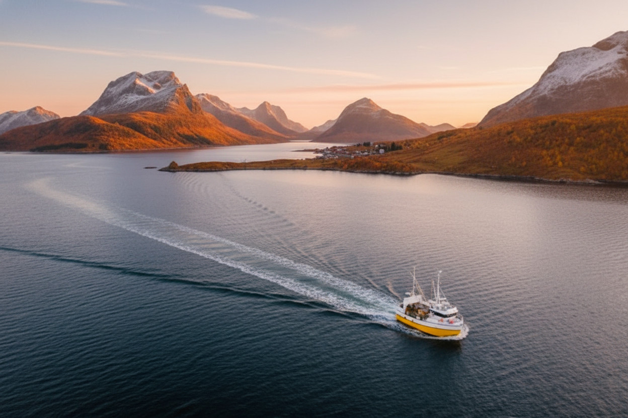 barcos en Noruega